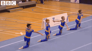 gymnastics rolling GIF by CBBC