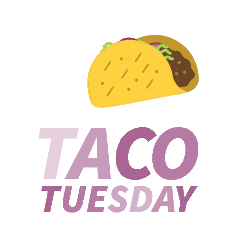 Taco Tuesday Stickers by Stickers | GIPHY