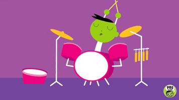 excited live music GIF by PBS KIDS