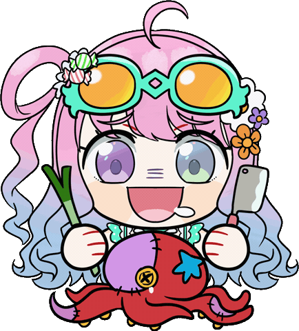 Chibi Eat Sticker