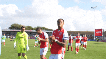 Full-Time Celebrations GIF by Fleetwood Town Football Club