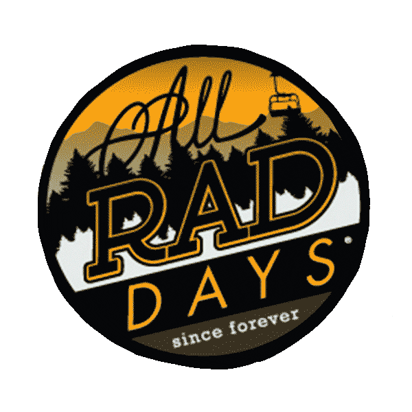 All Rad Days Since Forever Sticker