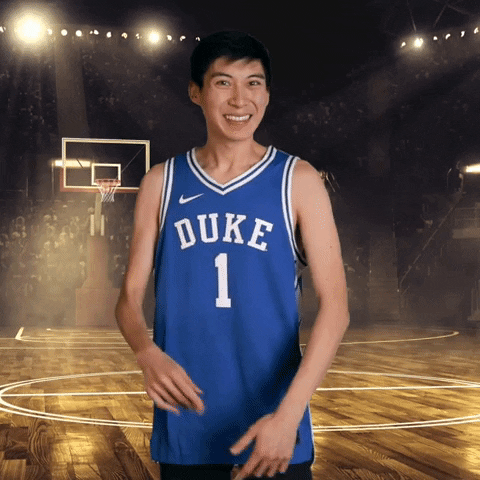 Duke Basketball Hoops GIF by Basketball Madness