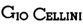 Logo Nero Sticker by Gio Cellini