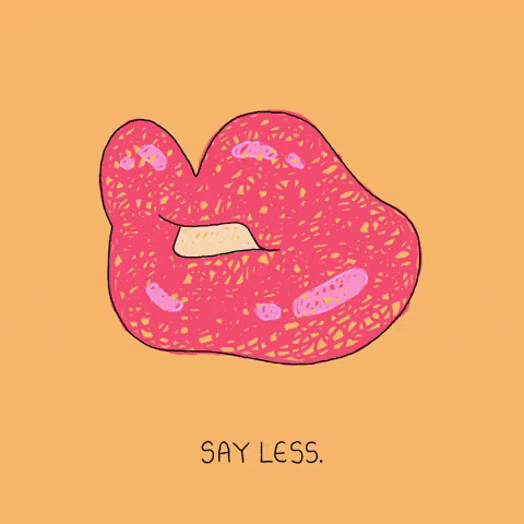 Lips Shut Up GIF
