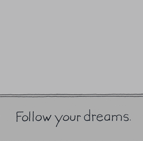 Follow Your Dreams Love GIF by Chippy the Dog