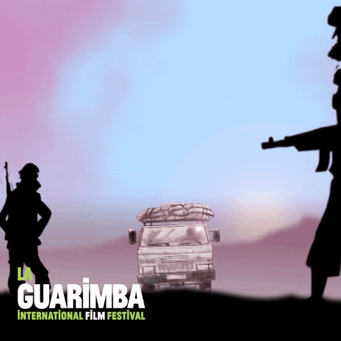 Driving War GIF by La Guarimba Film Festival