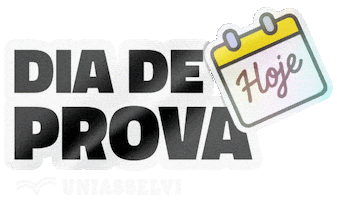 Prova Diadeprova Sticker by UNIASSELVI