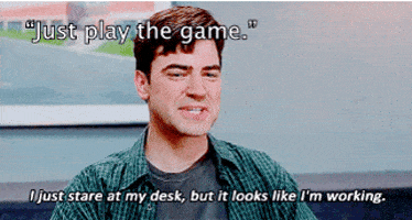 office space just play the game GIF