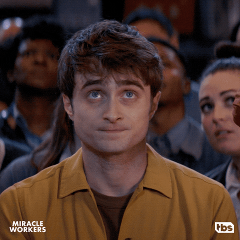 daniel radcliffe heaven GIF by Miracle Workers