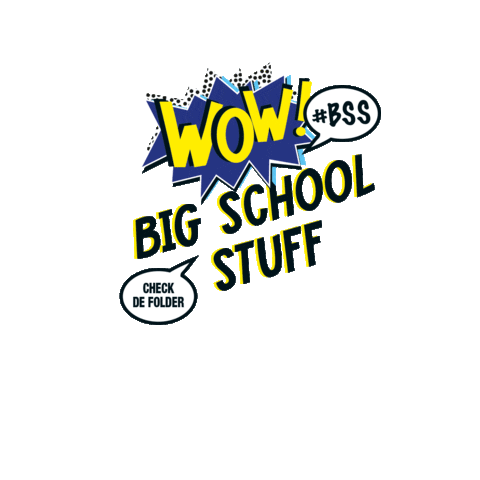 School Wow Sticker