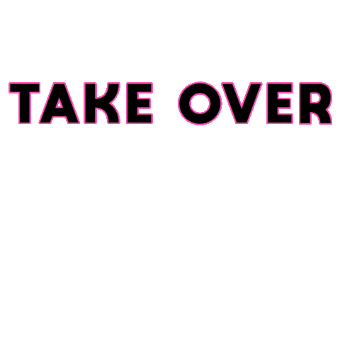 Take Over Sticker by Mark Hill