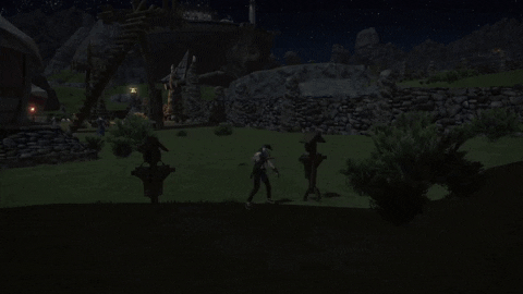 Gif of the monk ability dragon kick
