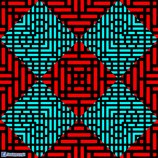 color pattern GIF by Psyklon
