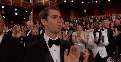 Andrew Garfield Applause GIF by The Academy Awards