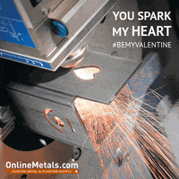 welding valentines day GIF by Online Metals