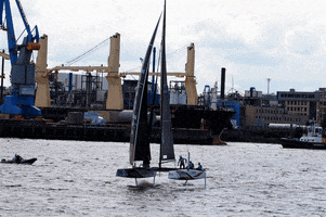 kobak sailing extreme sail catamaran GIF