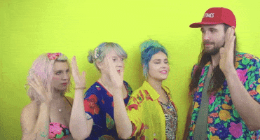 High Five We Did It GIF by Tacocat