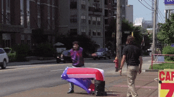 inflatable man GIF by The Ed Bassmaster Show