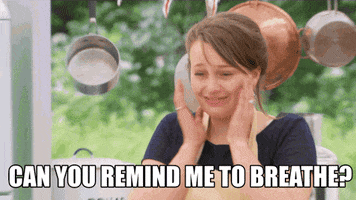 Nervous Great British Bake Off GIF by PBS