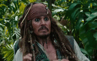 nataliatai scary pirates jack sparrow GIF