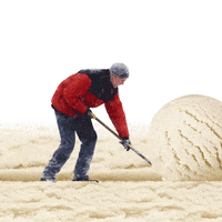 Rolling Ice Cream GIF by Justin Gammon