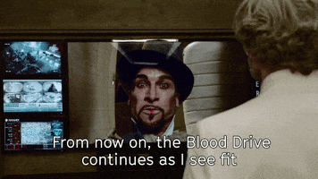 what i see fit blood drive GIF by SYFY