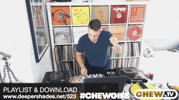 sybilgillespie dj djs chew djing GIF