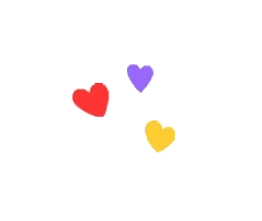 i love you heart Sticker by Lu's