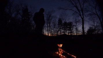 fire sunset GIF by Polyvinyl Records
