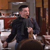 Shocked Will And Grace GIF by NBC