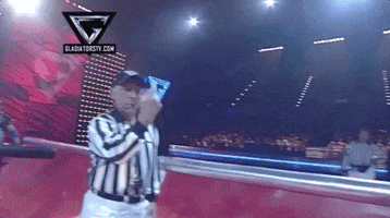 telling off john anderson GIF by Gladiators