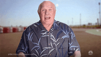 better late than never yes GIF by NBC