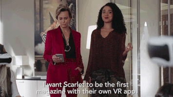 Virtual Reality Tech GIF by The Bold Type