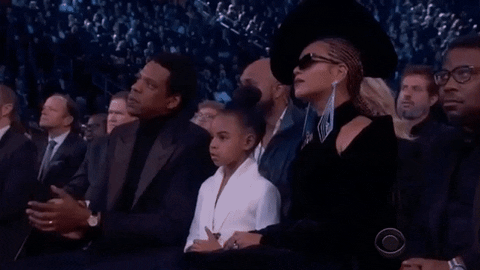 stop clapping blue ivy GIF by Recording Academy / GRAMMYs