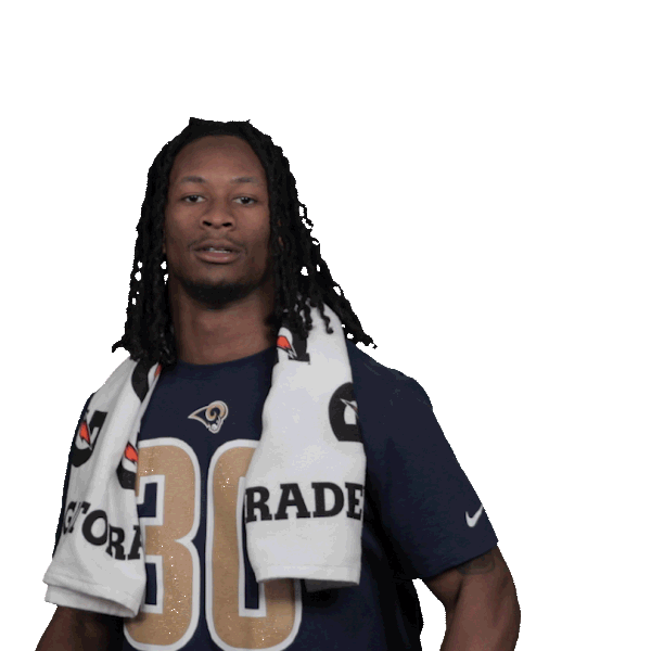La Rams Mic Drop Sticker by Gatorade for iOS & Android GIPHY