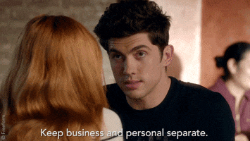 bella thorne keep business and personal separate GIF by Famous in Love