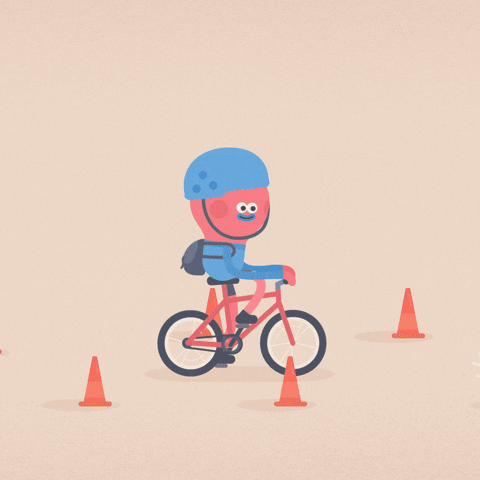 bike racing GIF by Headspace