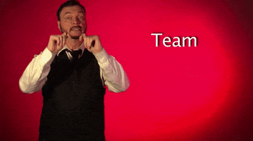 sign language team GIF by Sign with Robert