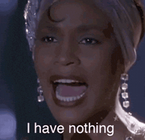 mks117 whitney houston whitneyhouston i have nothing ihavenothing GIF