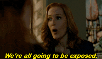 exposed gillian anderson GIF by The X-Files