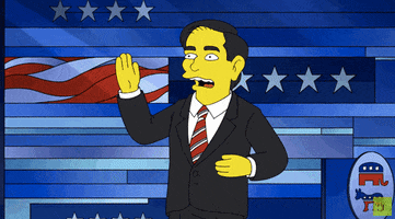 Election 2016 Simpsons GIF by Mashable
