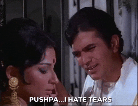 Pushpa I Hate Tears GIFs - Get the best GIF on GIPHY