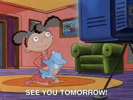 See You Tomorrow Nick Splat GIF by Hey Arnold