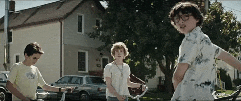 kids staring GIF by IT Movie