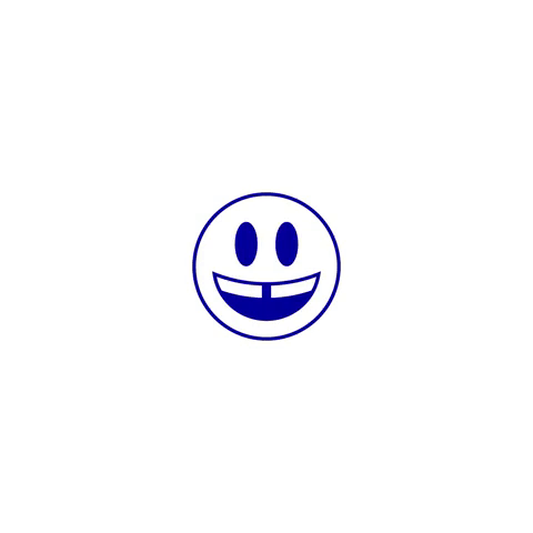 maxpirsky happy spinning smiley tooth gap GIF