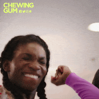 michaela coel yes GIF by Chewing Gum Gifs