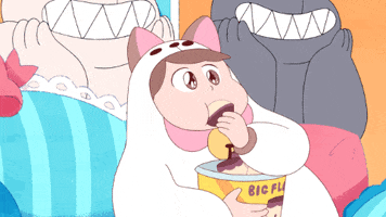 Cartoon Hangover GIF by Bee and Puppycat