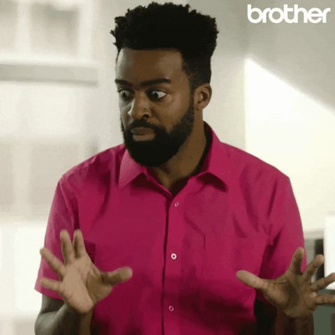 Uh Oh Stress GIF by Brother USA