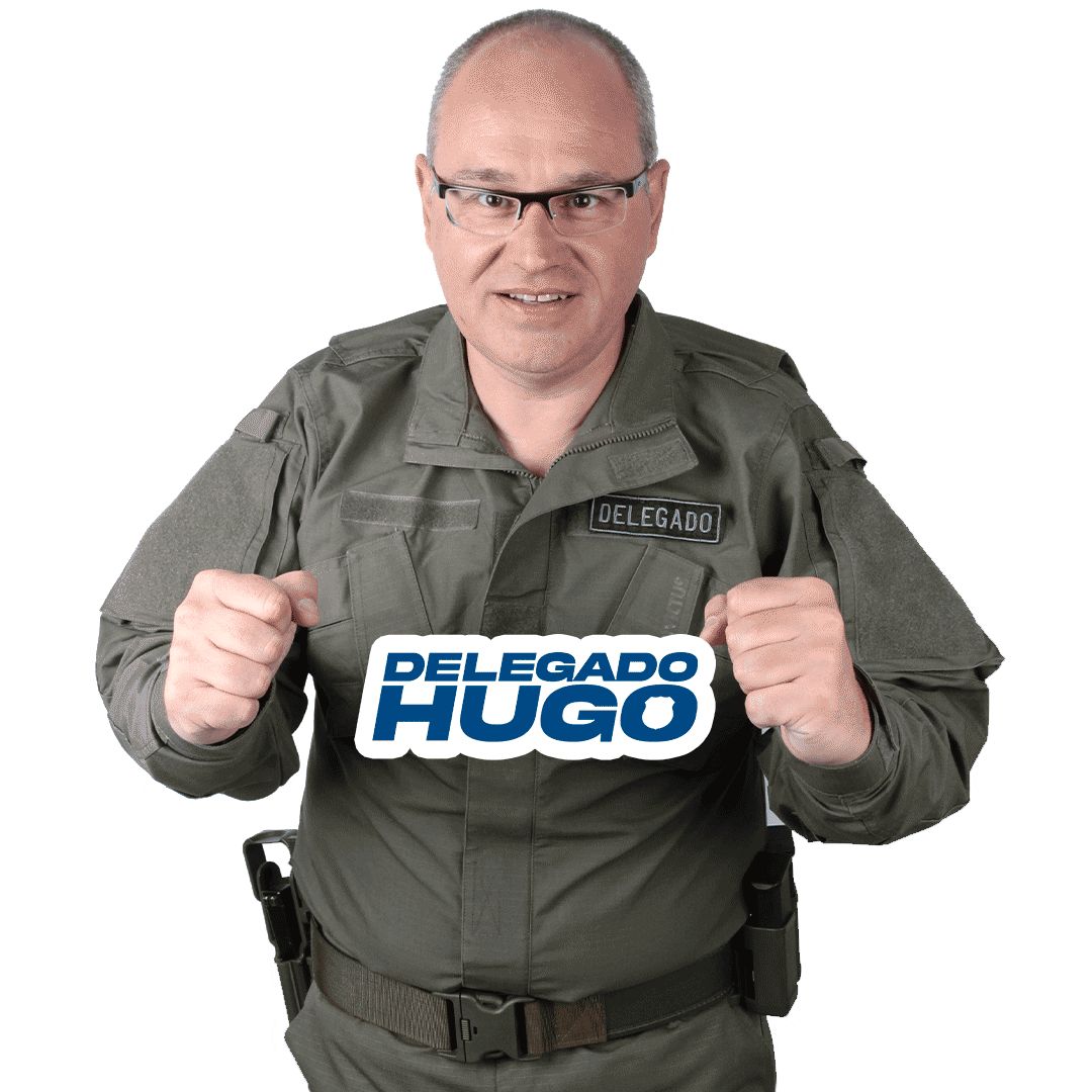 Delegado Hugo Sticker